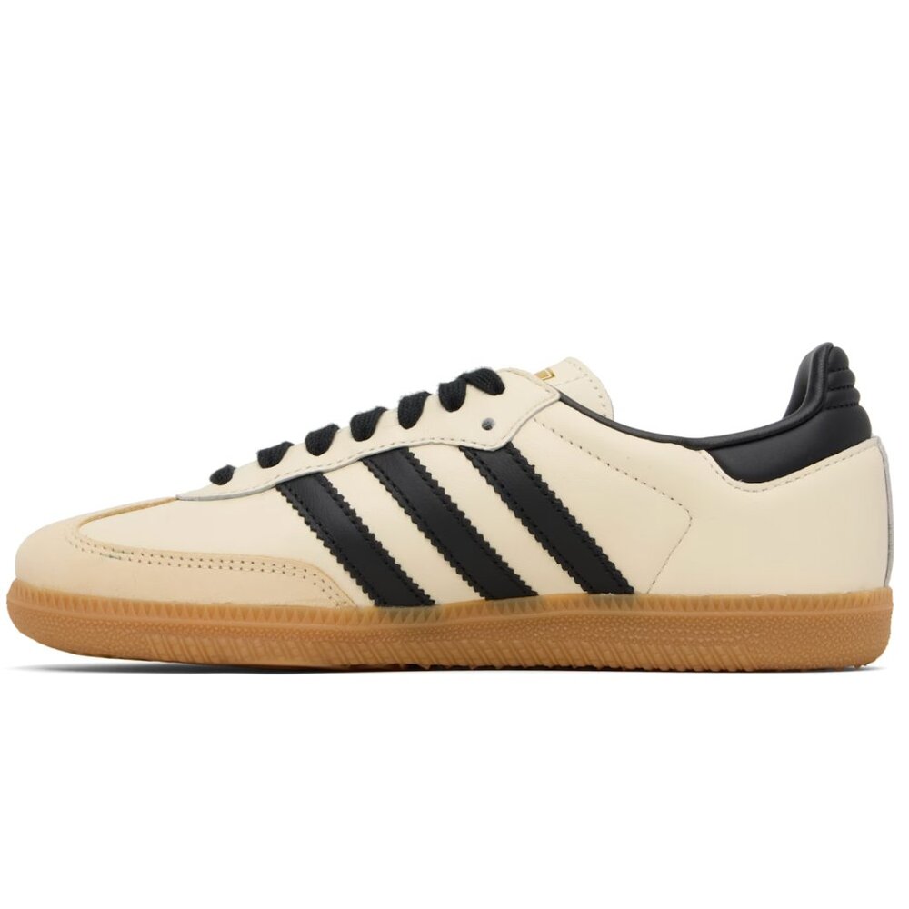 adidas Originals Samba Cream Black Gum Sneakers - Picture 3 of 9